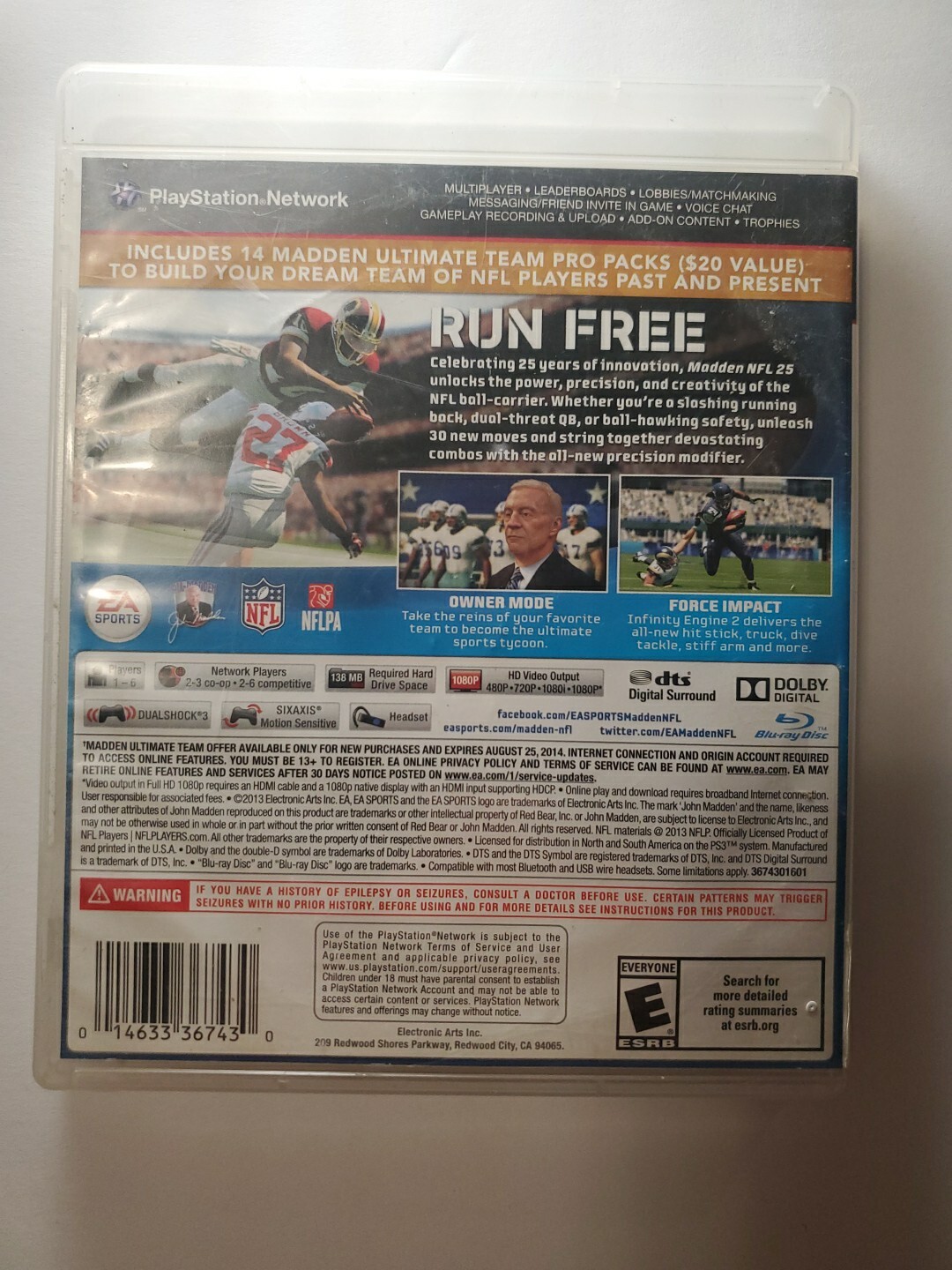 Madden 25 (K020)