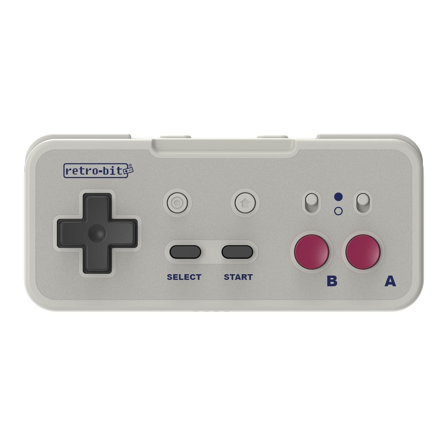 Retro-Bit Origin8 2.4 GHz Wireless Controller for Nintendo NES Switch USB Gray