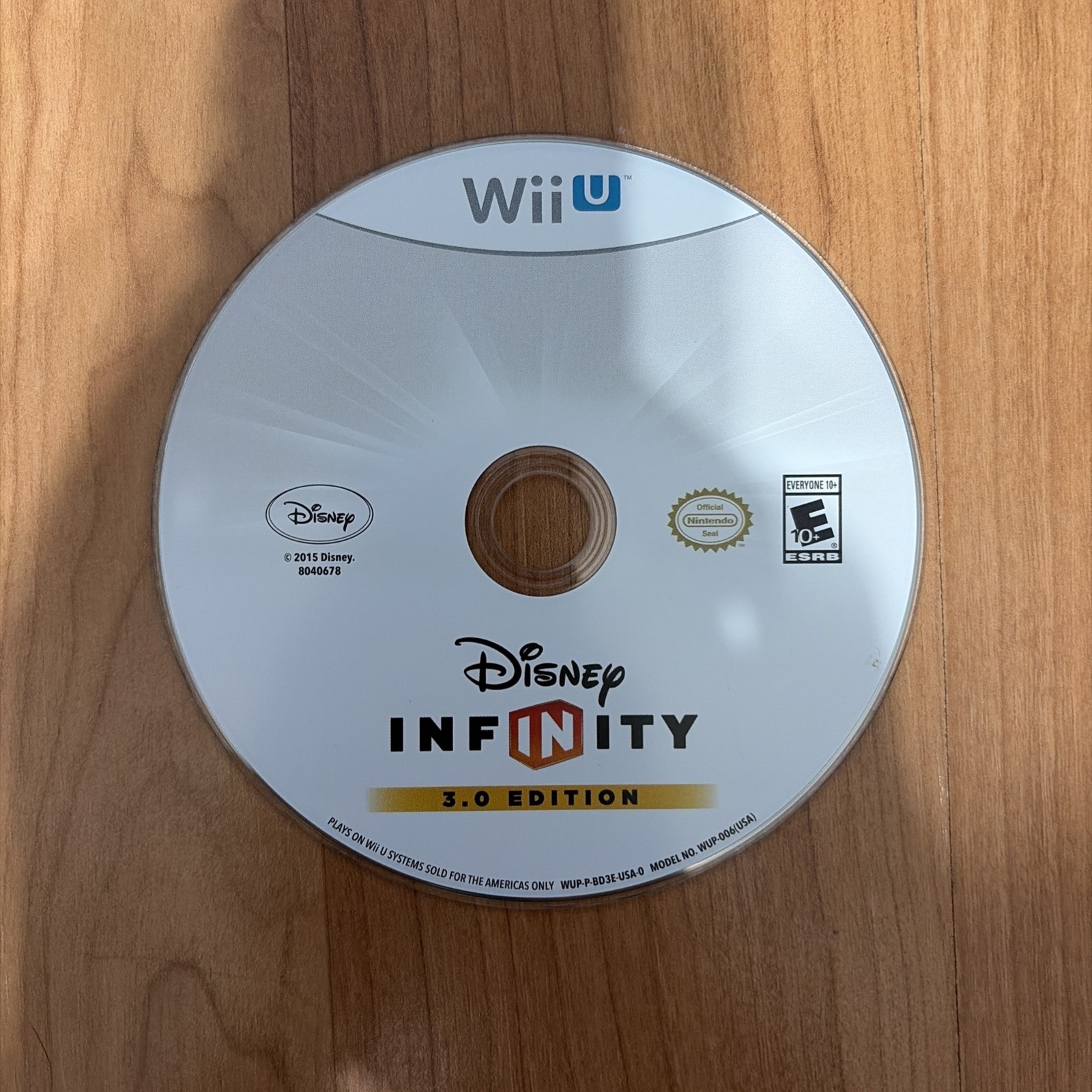 Disney Infinity (3.0 Edition) (Nintendo Wii U 2015) Complete Tested Working