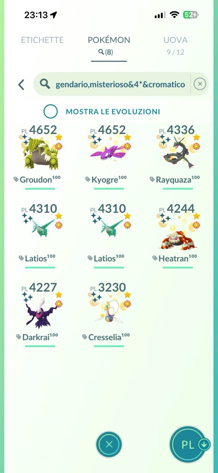 Pokemon Go Accont VIP 🔥1.5 billion stardust🔥✨4 MEWTWO100 SHADOW✨