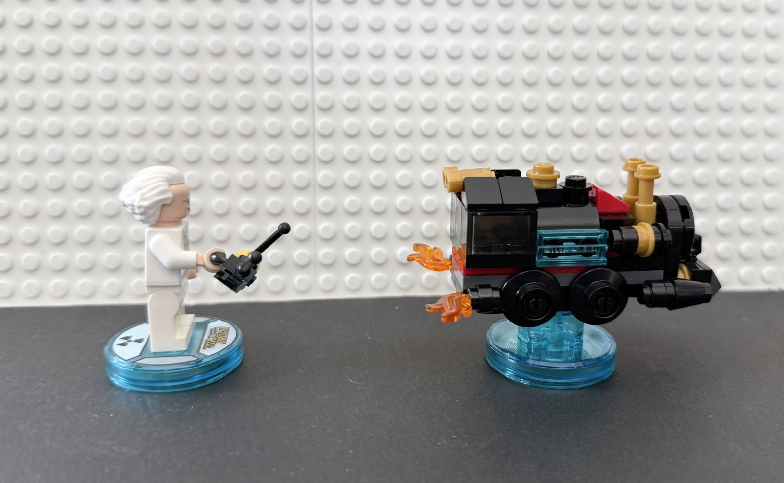 Lego Dimensions Back to The Future Doc Brown Fun Pack 71230 Fully Complete