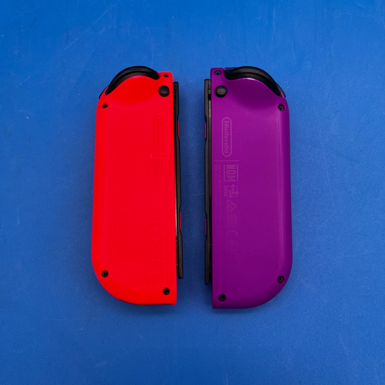 Nintendo HAC-001 32GB Switch Console – Black (Red/Purple Joy-Cons) w/ Accs