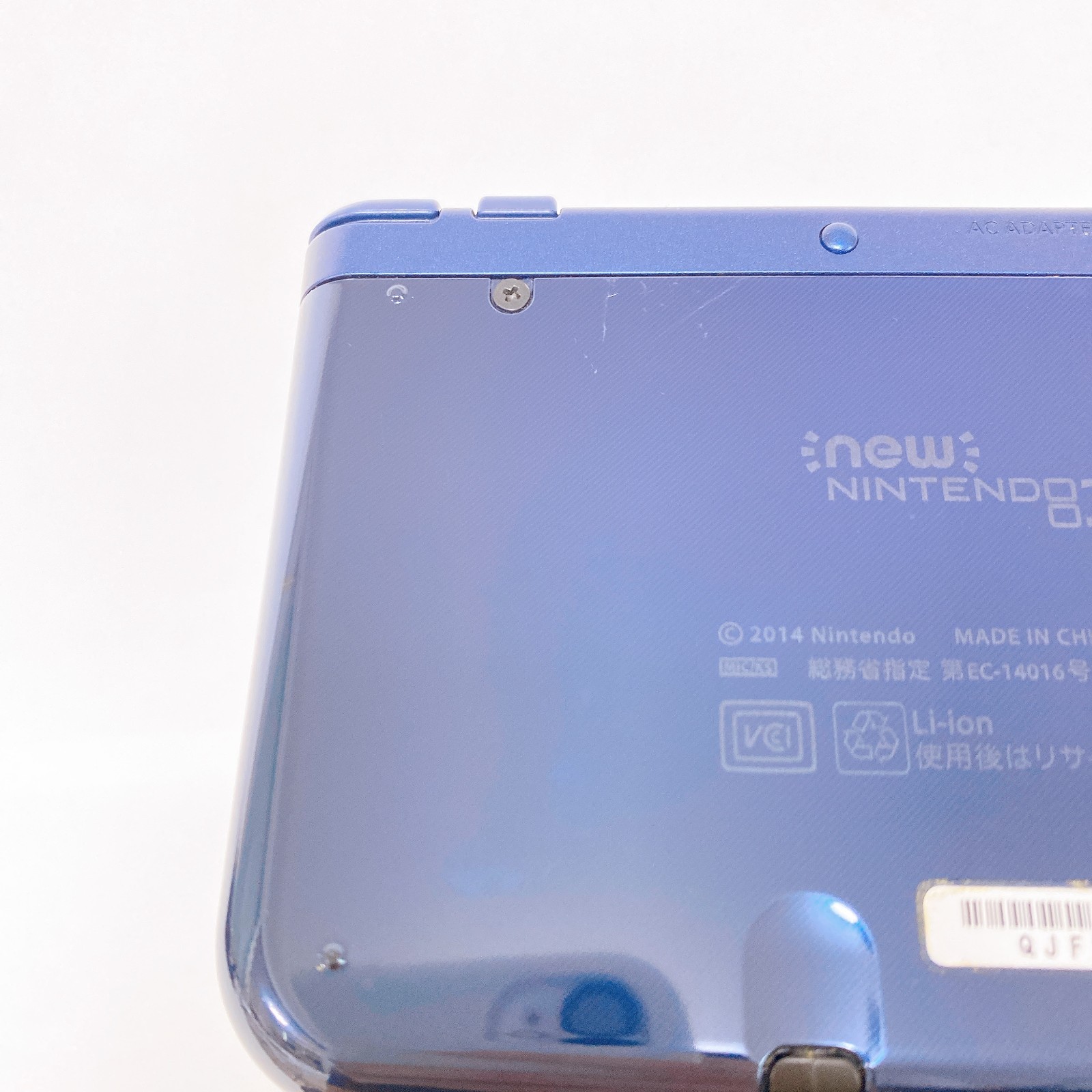 【Top IPS】New Nintendo 3DS LL XL Metallic Blue Japan Console Tested Fast Shipping
