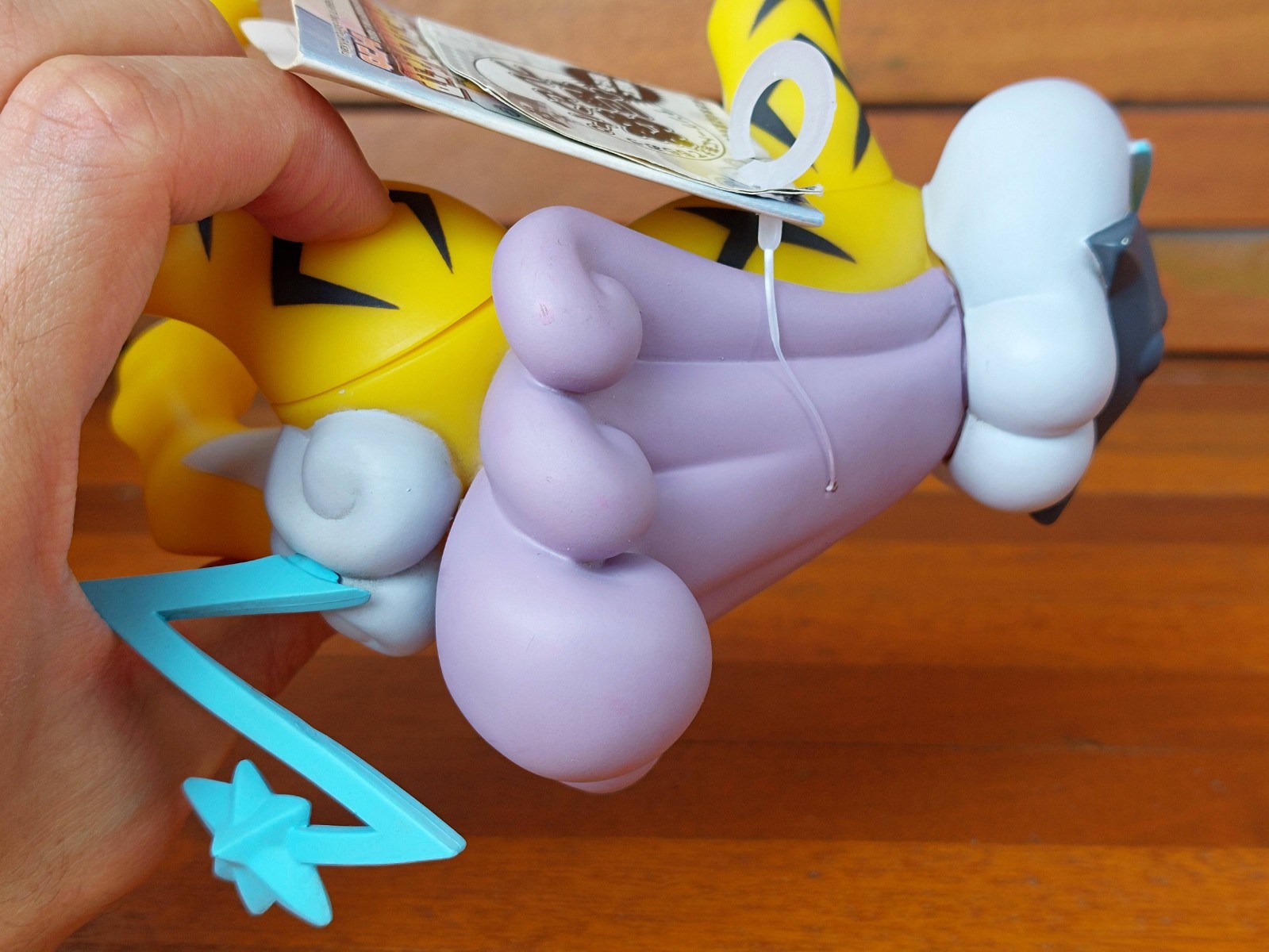 Raikou Pokemon Sofubi Soft Vinyl Figure Takara Tomy 2010 4.6in