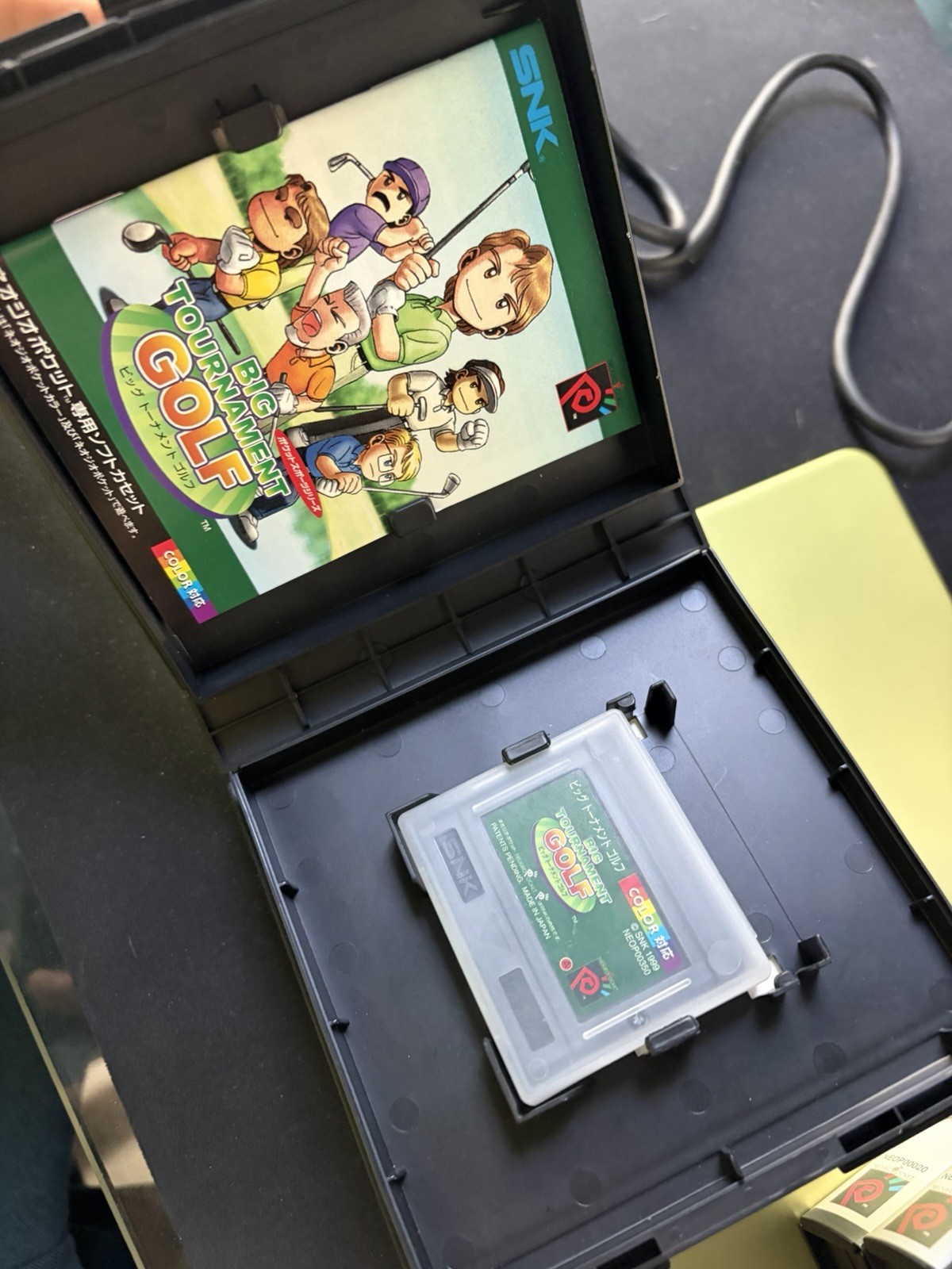 Big Tournament Golf SNK Neo Geo Pocket Color Colour Used Japan Neo Turf Masters