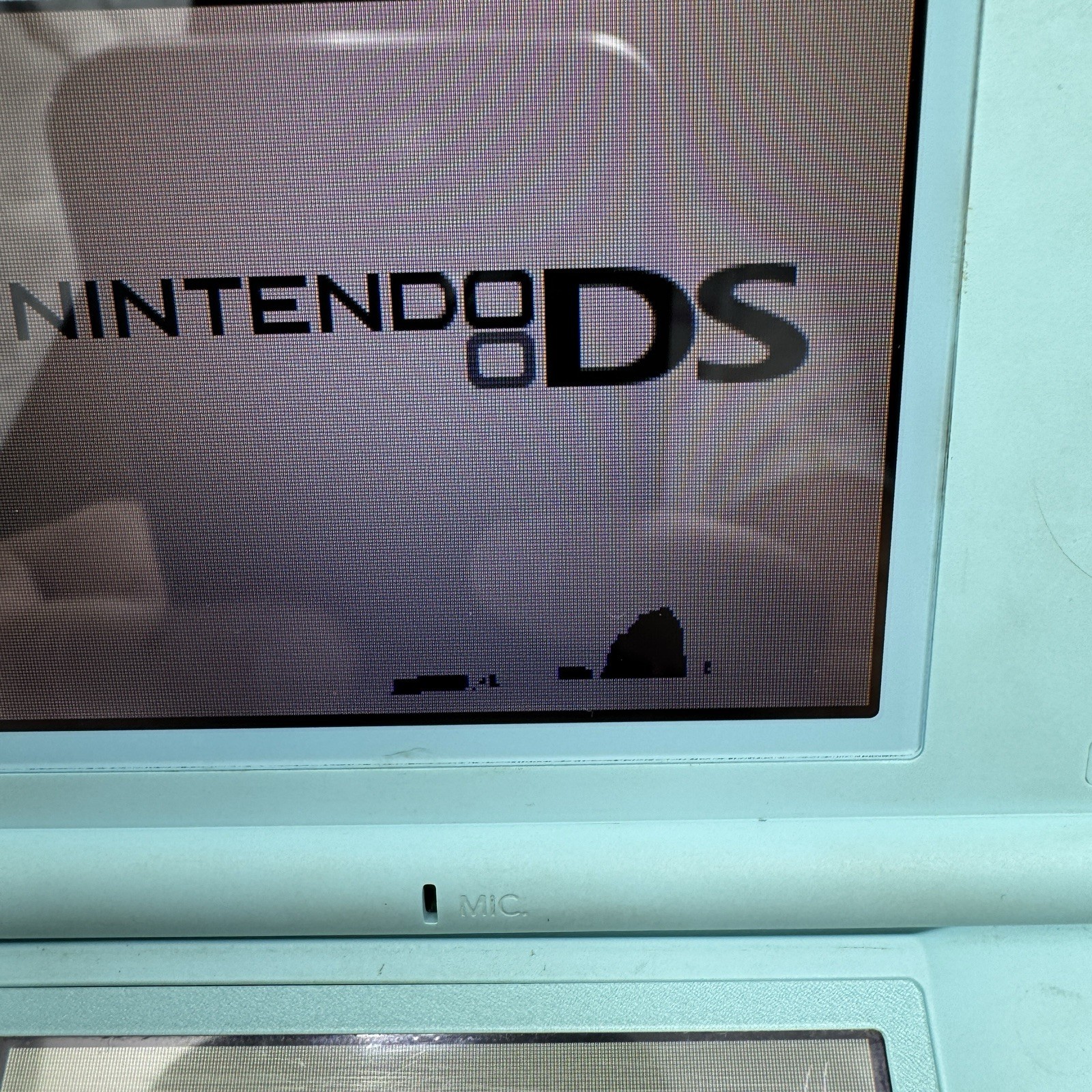 *AS IS* Nintendo DS Lite Light Blue Handheld System w/ Multi Cable Charge Cord