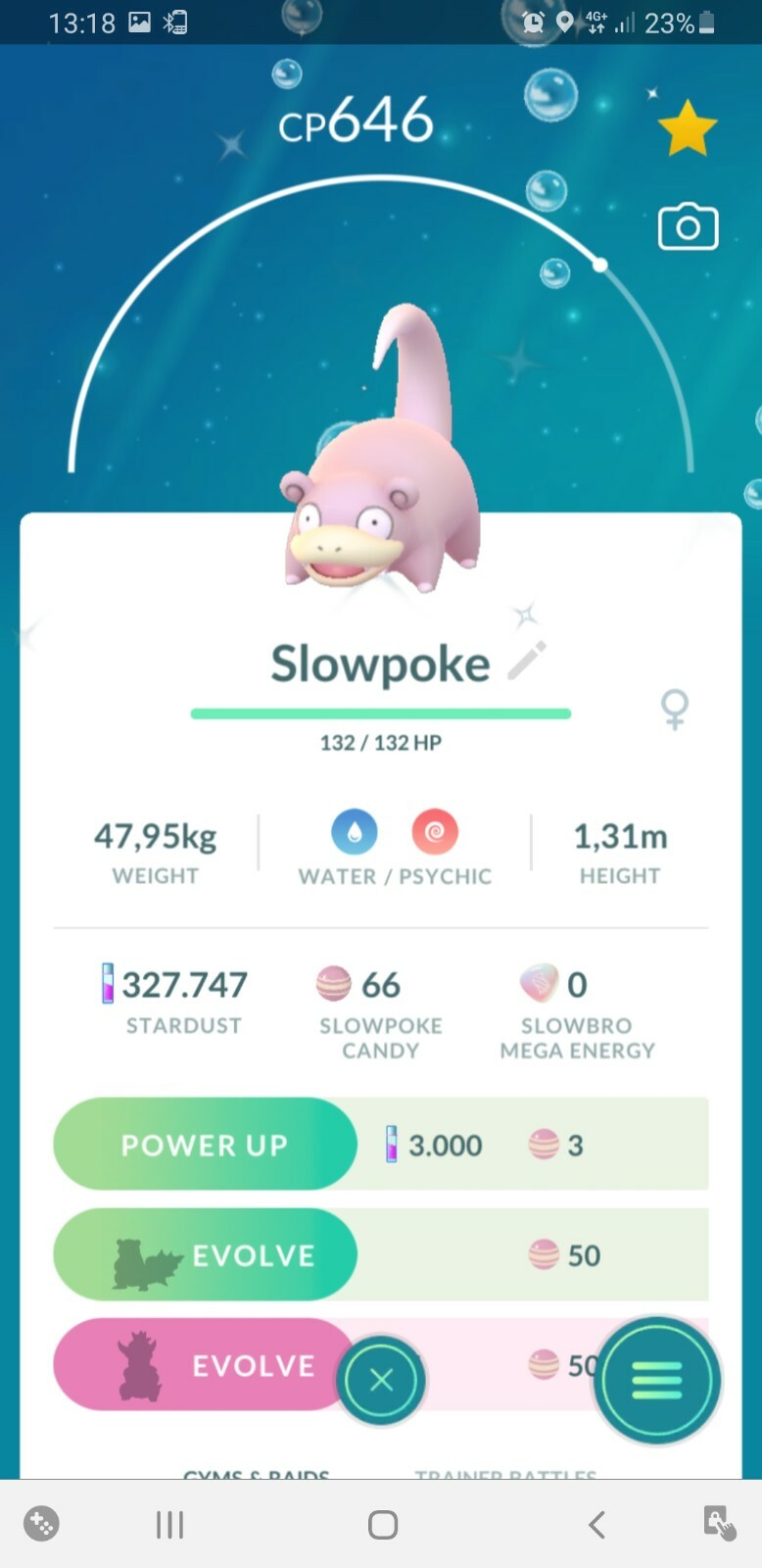 ✨Shiny Slowpoke, Pokèmon Go, registered or ultra friends✨
