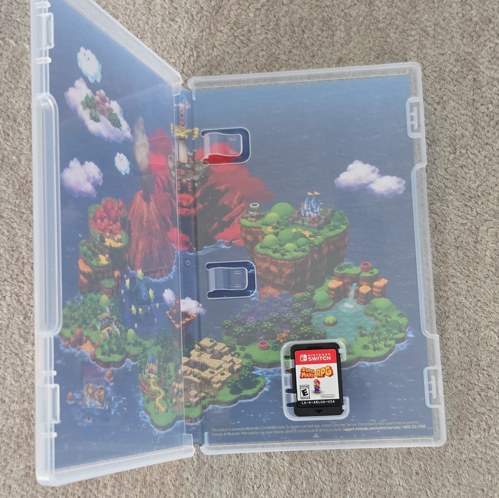 Nintendo Super Mario RPG Super Mario Role Playing Switch E Manual NTSC-U/C 2023