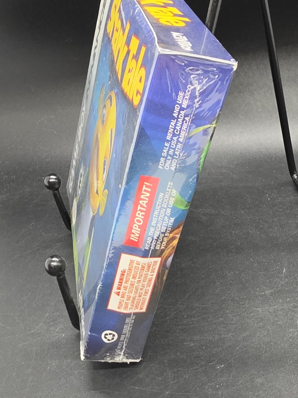 DreamWorks Shark Tale (Nintendo Game Boy Advance) New Sealed Toys R Us Sticker