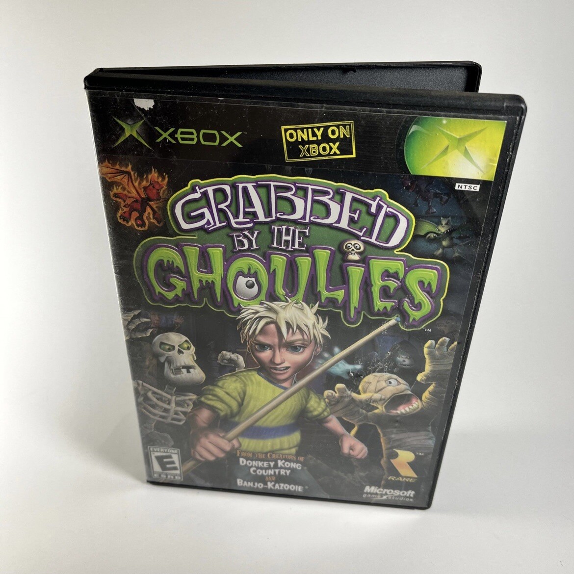 Grabbed by the Ghoulies Microsoft Xbox 2003 Rareware Untested Horror Video Game