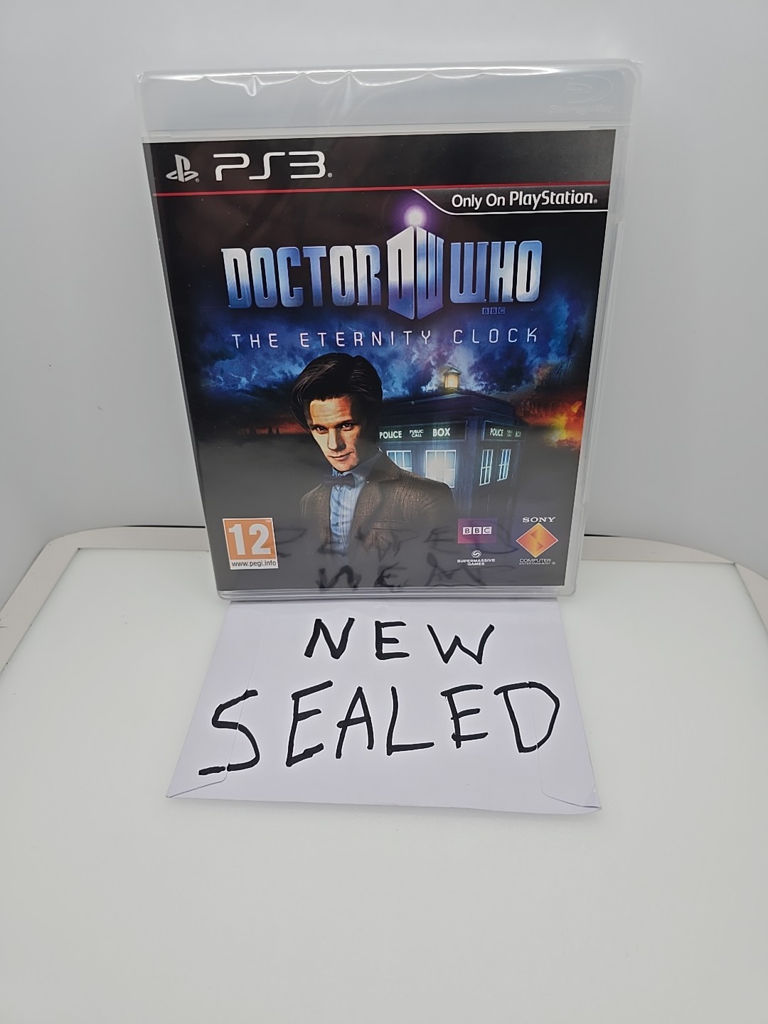 PlayStation PS3 Doctor Who The Eternity Clock Video Game pegi Sealed