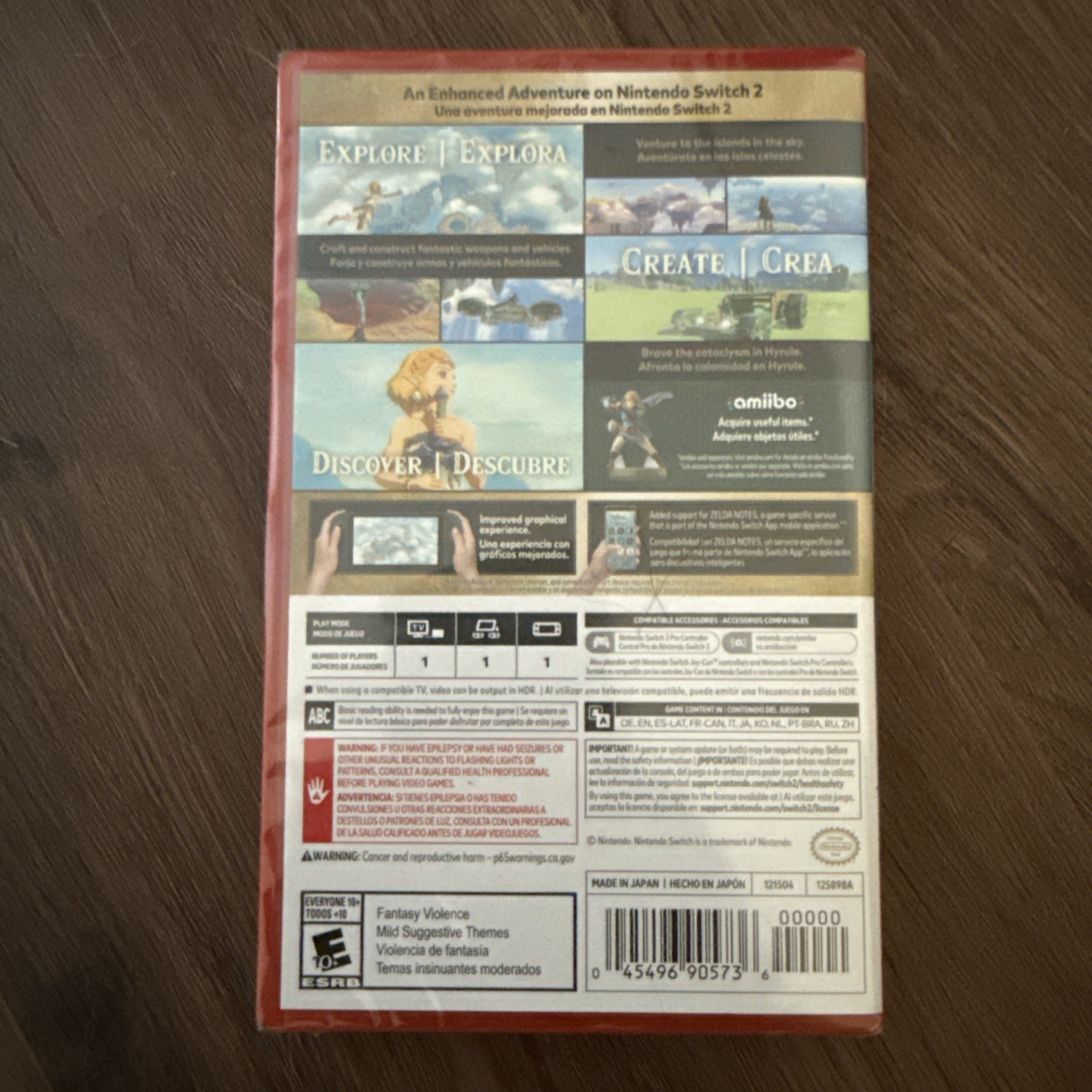 The Legend of Zelda: Tears of the Kingdom for Nintendo Switch 2 NEW Fast Ship!