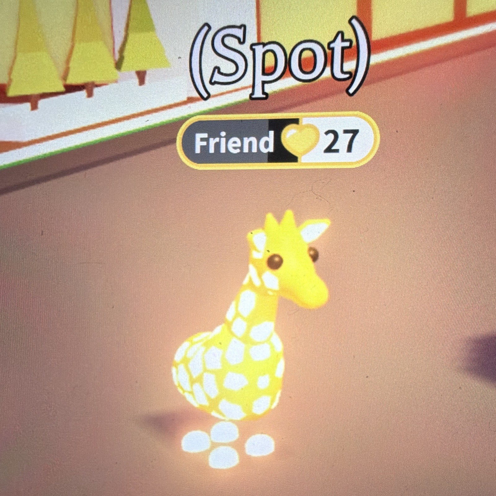 Roblox Adopt Me! Neon Fly Ride Giraffe (NFR) In-Game Item Pet, Adopt Me