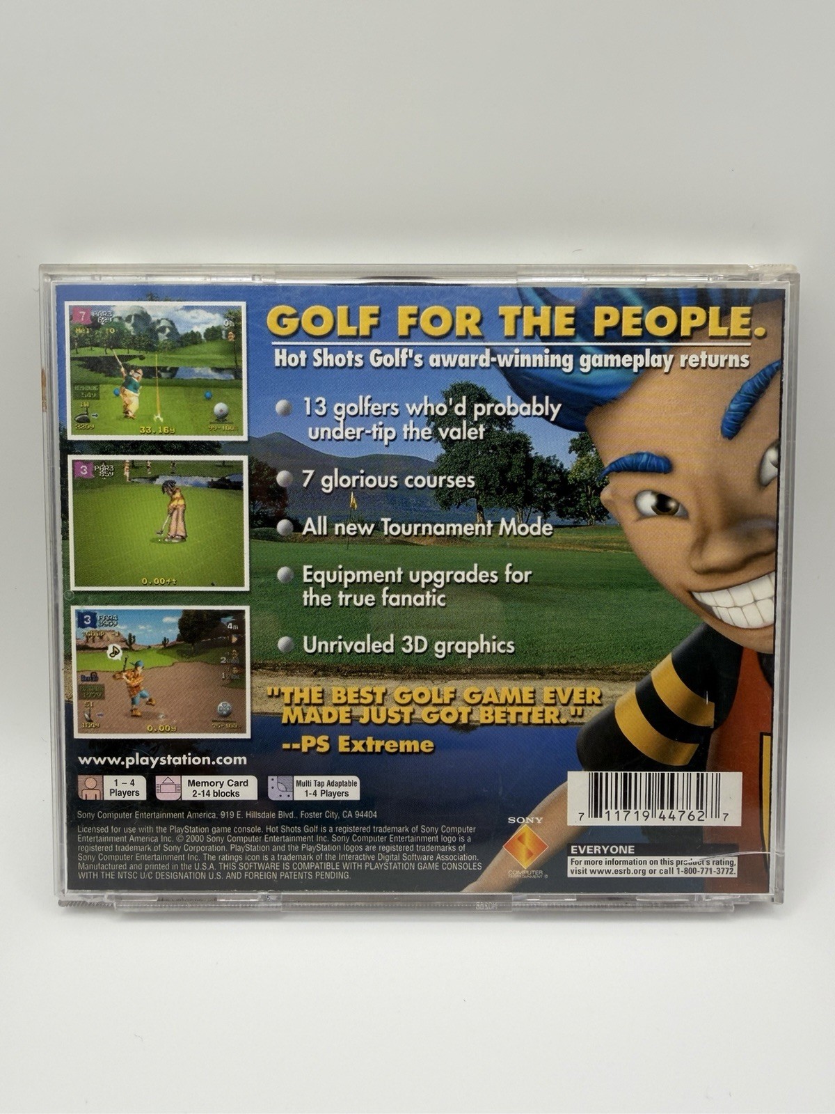 Hot Shots Golf 2 (PS1) Complete