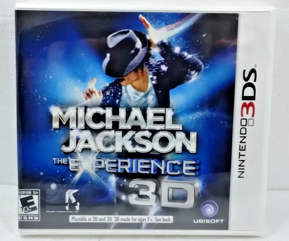 Michael Jackson – The Experience 3D – Nintendo 3DS -New Sealed