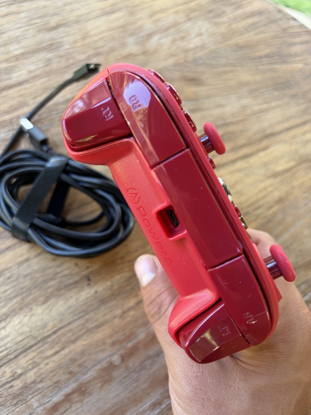 PowerA Enhanced Wired Controller Red, 10 ft USB, Xbox One/Series X|S