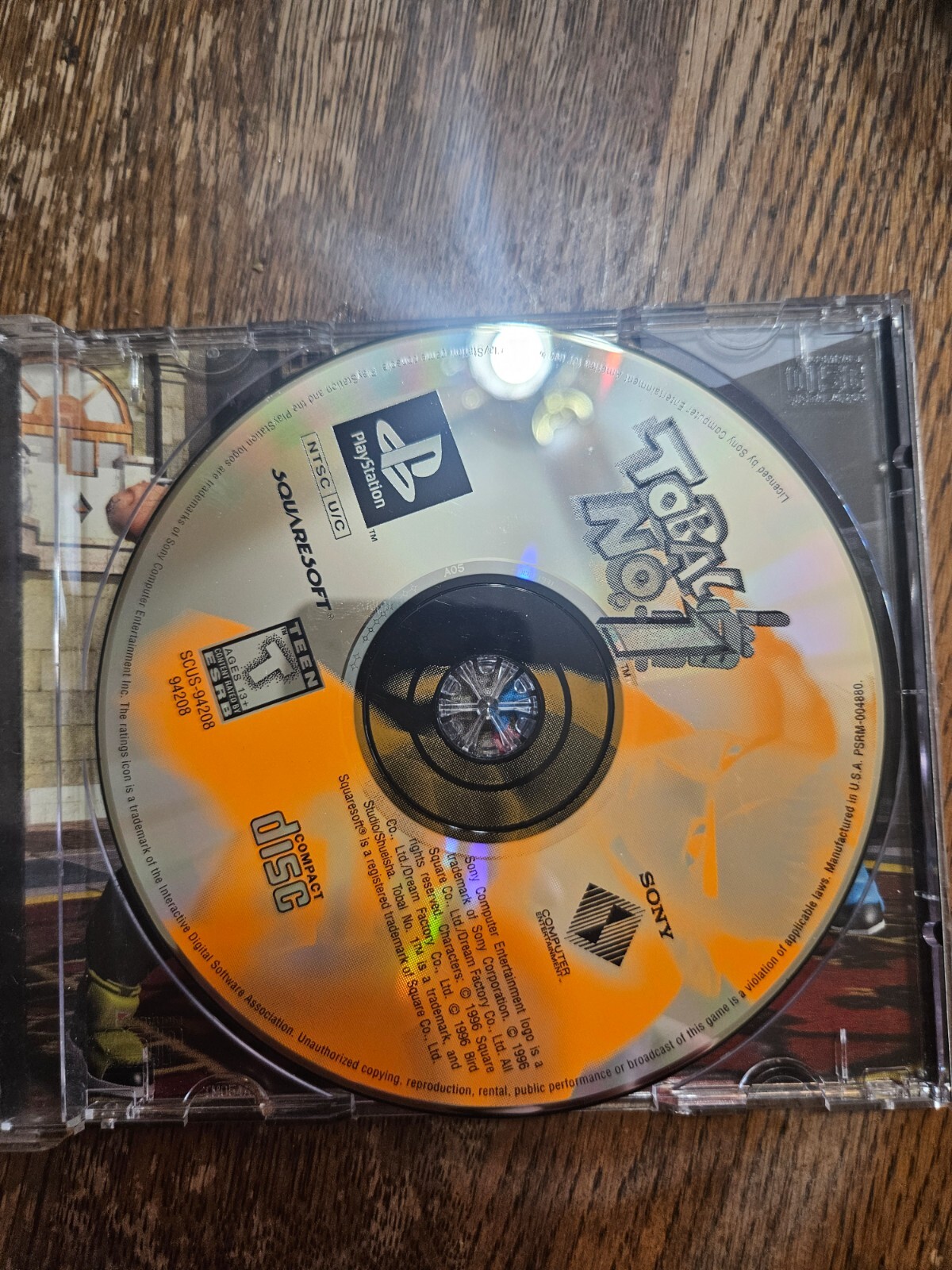 Tobal No. 1 (Sony PlayStation 1, 1996)