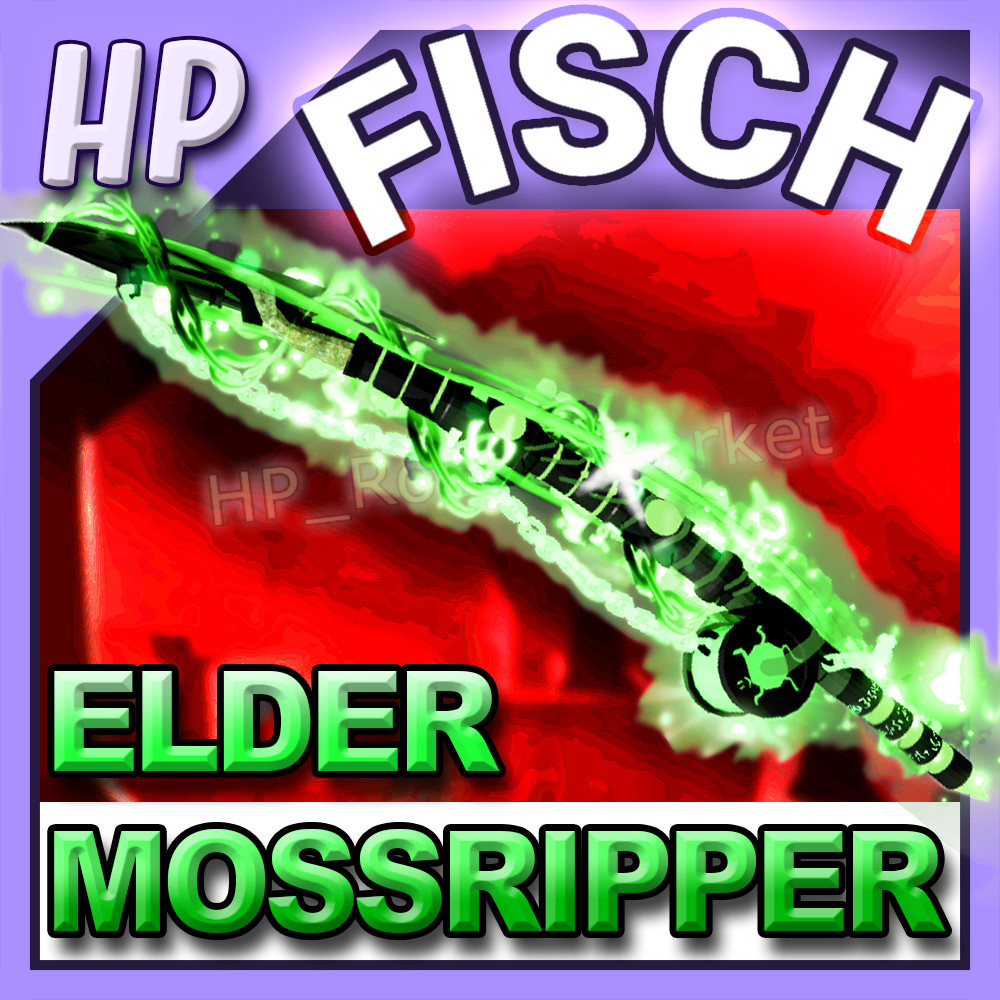 FISCH – ELDER MOSSRIPPER ROD BUNDLE🐟[Shrouded Golden Sea Pearl + Elder Mossjaw]