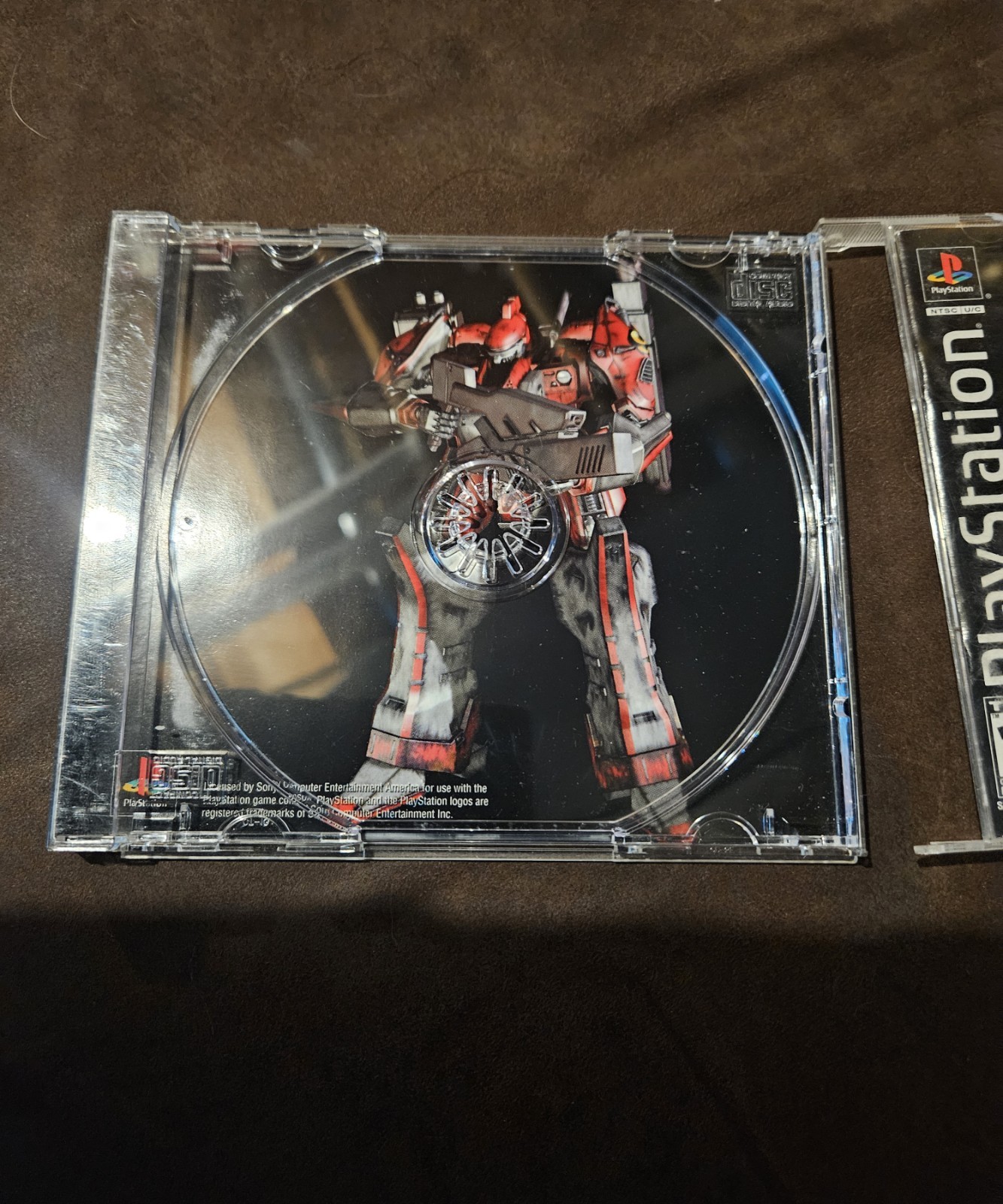 Armored Core Master of Arena PS1 CIB with Registration Card From Software Tested