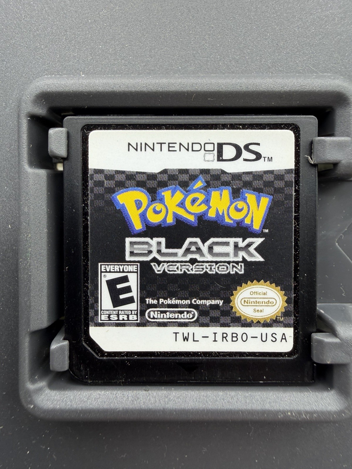 POKEMON BLACK VERSION NINTENDO DS AUTHENTIC TESTED MINT CLEAN 1st Print