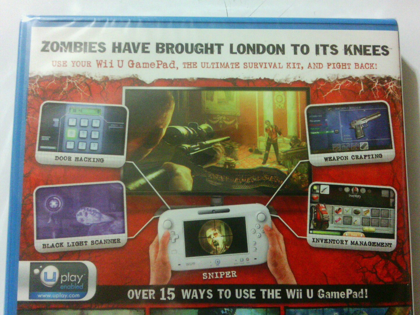 ZombiU (Nintendo Wii U, 2012) BRAND NEW! SEALED!