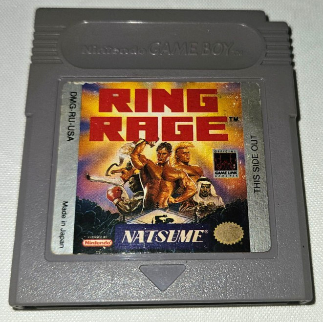 Ring Rage Cartridge Only Authentic Nintendo Game Boy 1998 GameBoy Natsume