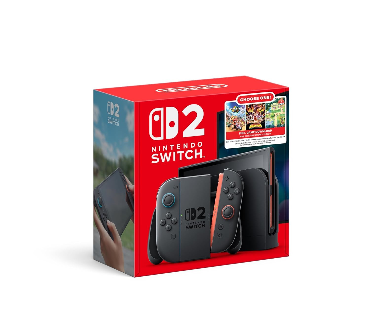 NEW Nintendo Switch 2 Choose Your Game Bundle (Free Shipping)