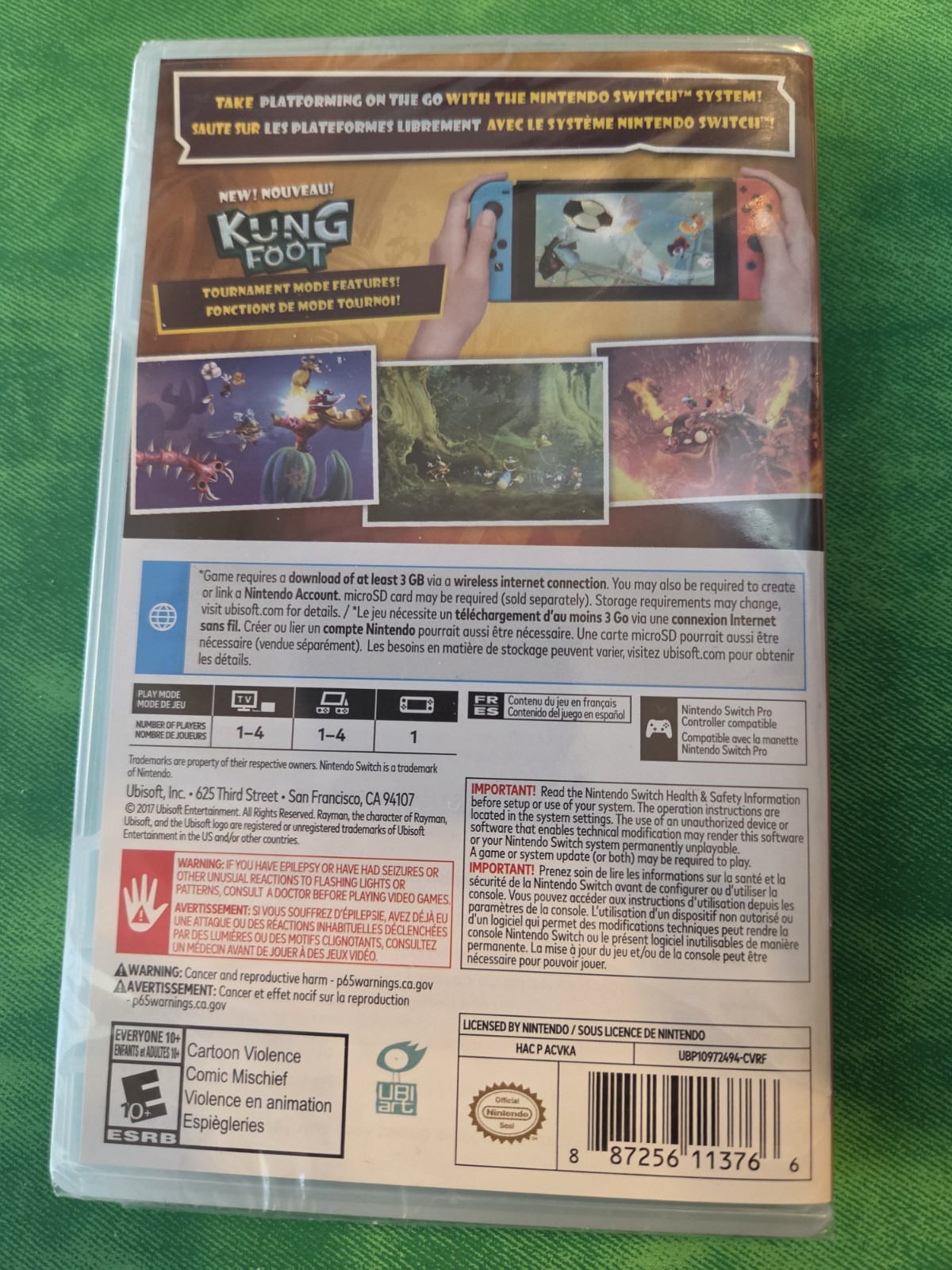 Rayman Legends code-in-box – Nintendo Switch