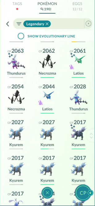 Pokémon Acc Go Lv71⭐️Random⭐️8M-15M Stardust⭐️100-250 Shiny⭐️100- 200+Legendary