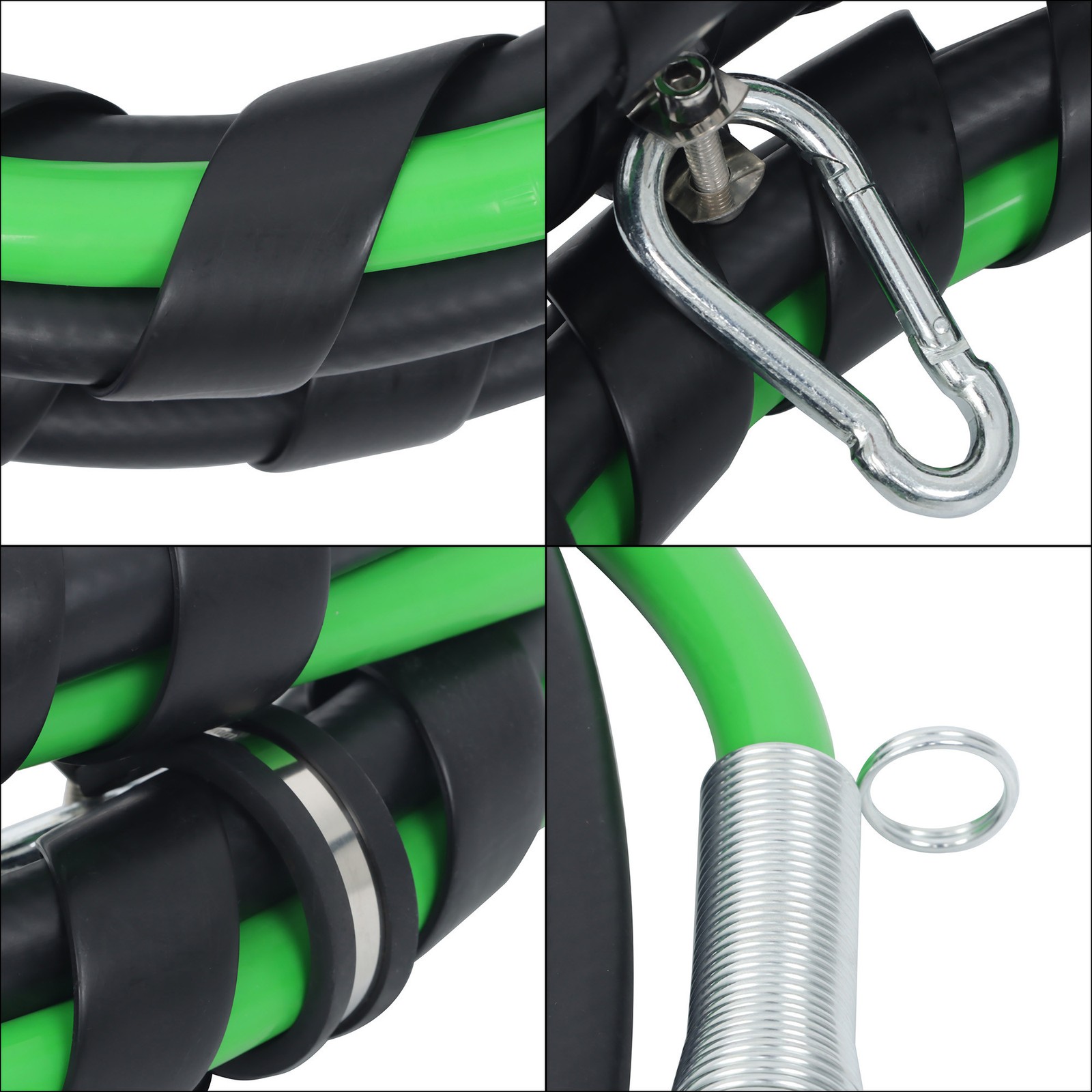 For Semi Truck Tractor Trailer Air Line Hose w/Accessories 12FT 3-in-1 Wrap Set