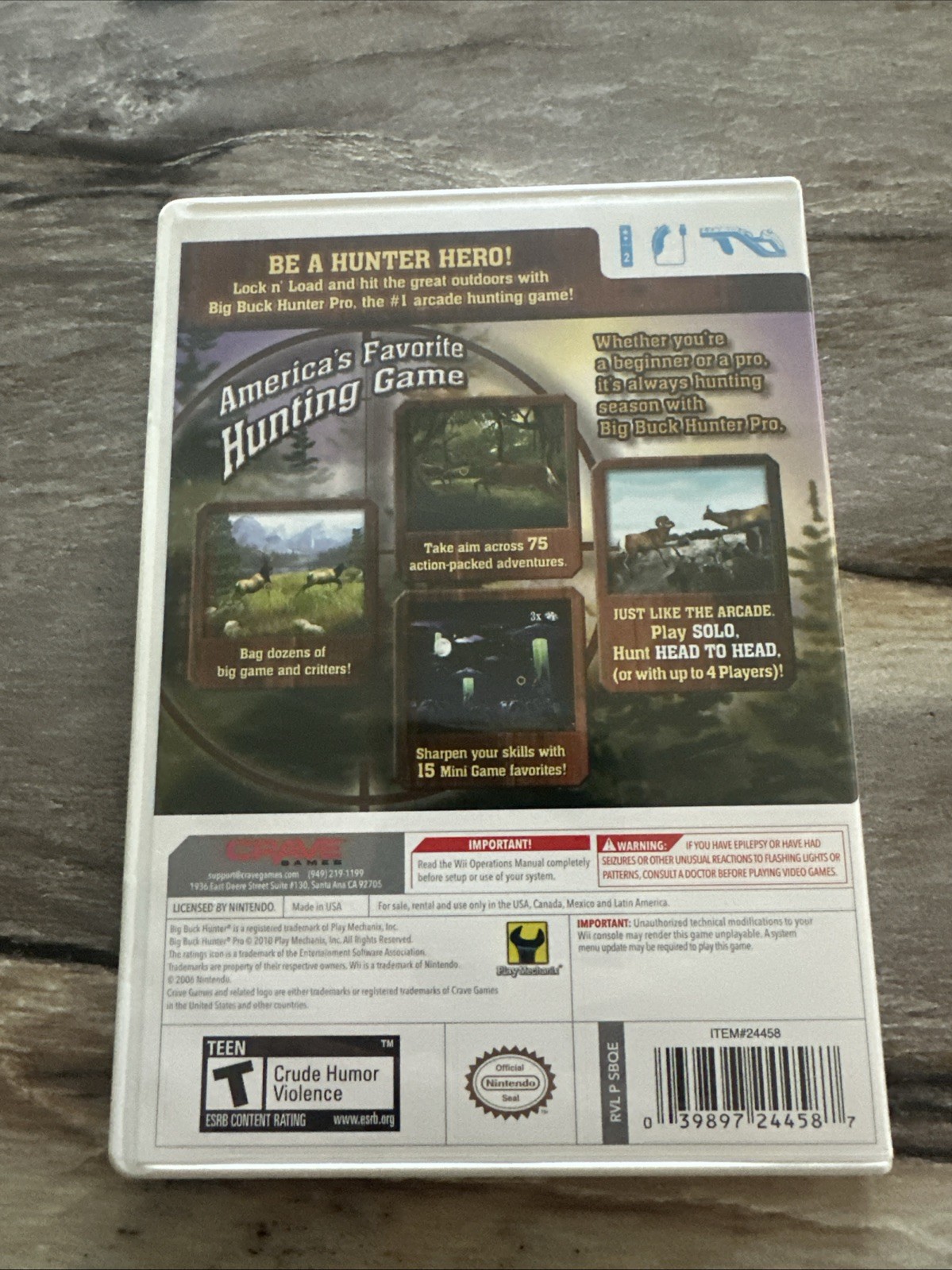 Big Buck Hunter Pro – Nintendo Wii Game