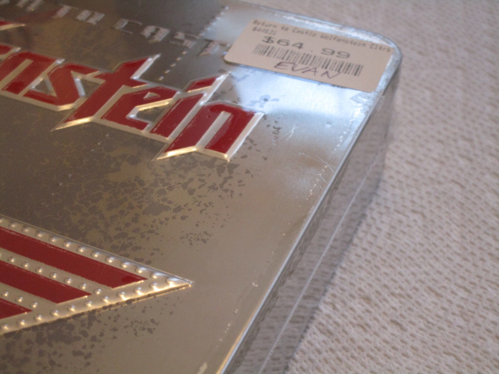 Return to Castle Wolfenstein: Limited Edition (PC 2001) NEW/SEALED METAL BOX TIN