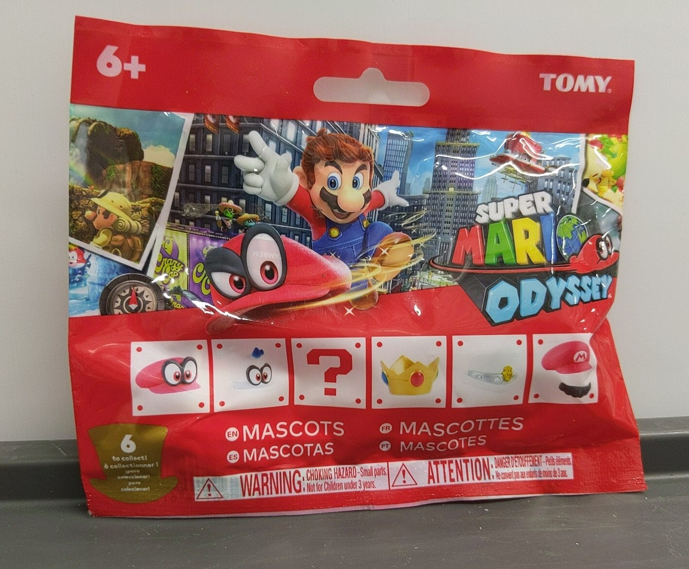 NEW! 2018 Nintendo SUPER MARIO ODYSSEY Mascots Surprise Mystery TOMY Toy