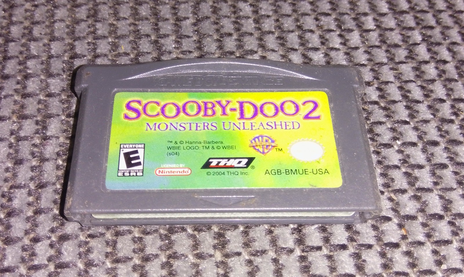 SCOOBY-DOO 2 MONSTERS UNLEASHED Gameboy Advance GBA Game only