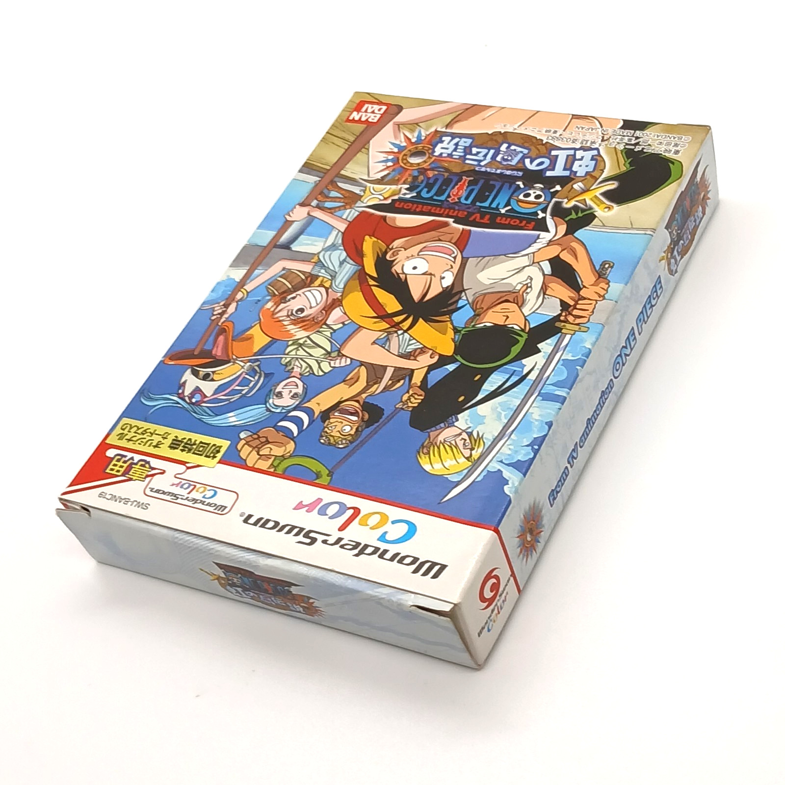 ONE PIECE Niji no Shima Densetsu WonderSwan Color Box Manual Japan SWJ-BANC19