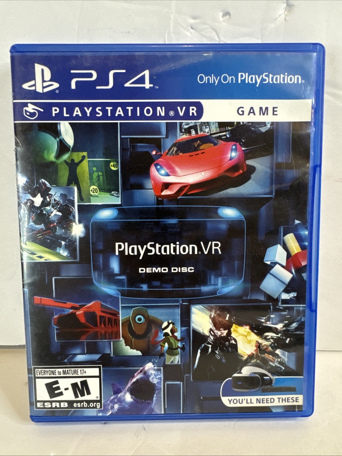 PlayStation VR Demo Disc (PS4, 2016) – Official Sony Virtual Reality Sampler
