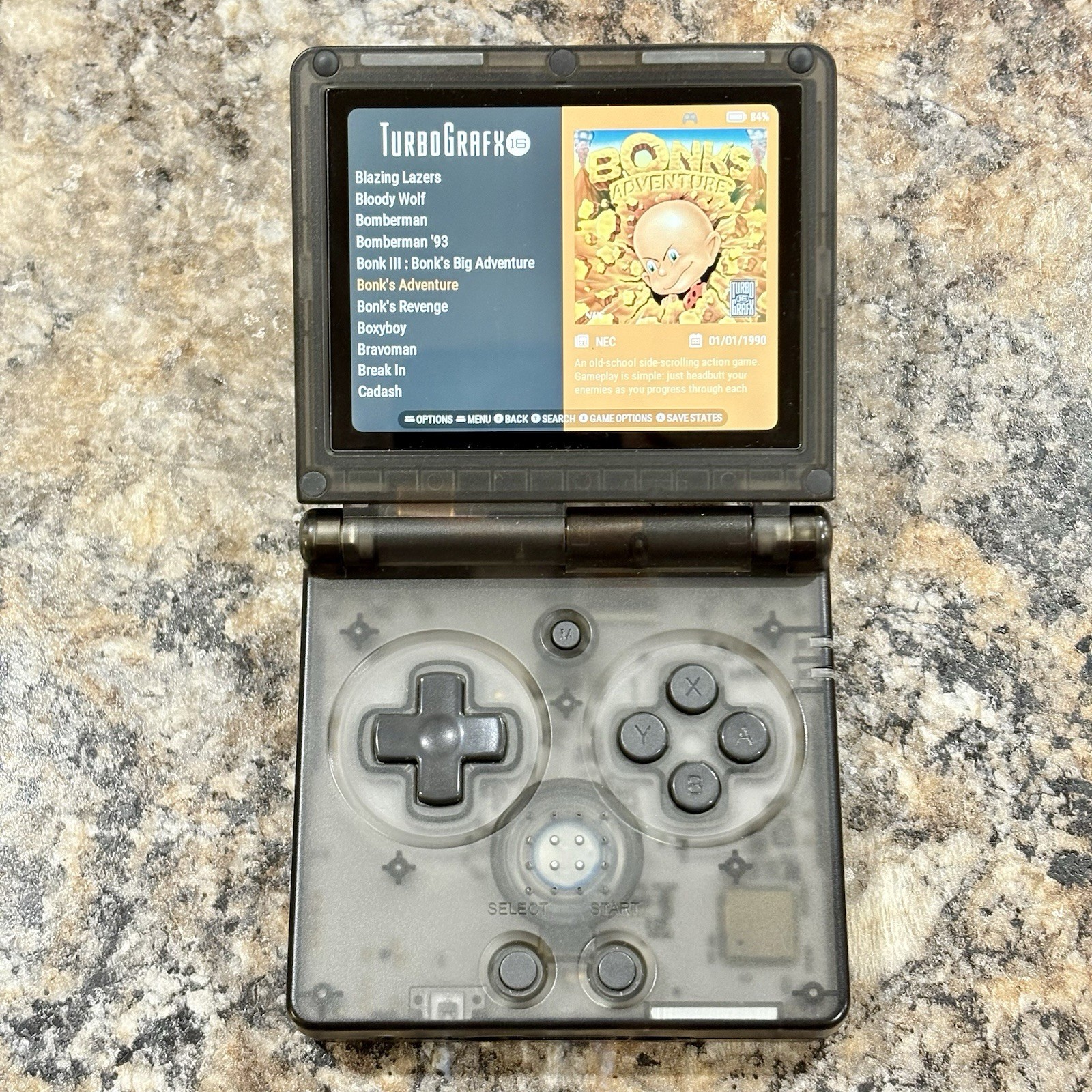 Anbernic RG35XXSP Handheld – New 64GB Card Custom RG35XX SP Loaded Ready To Play