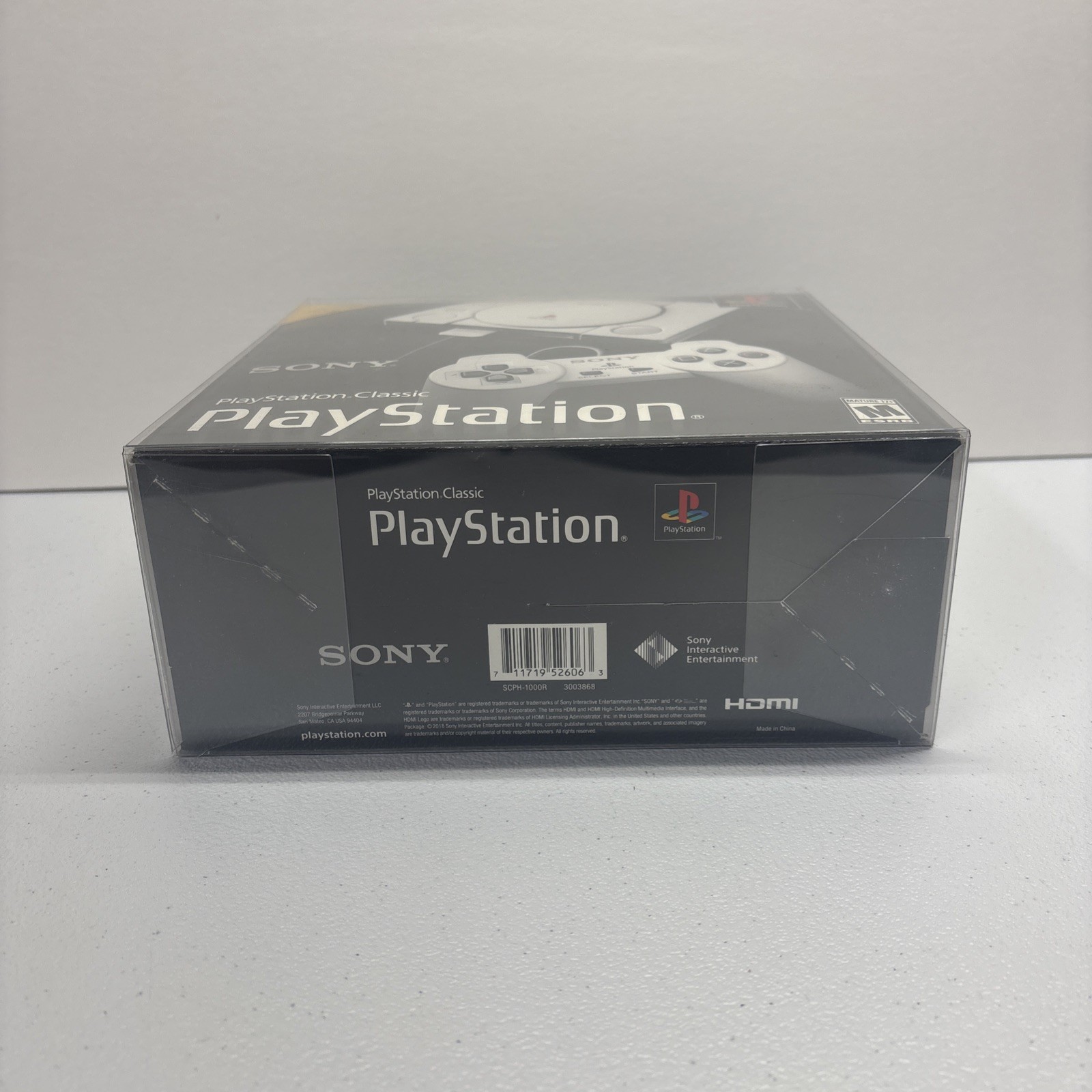 Brand New *SEALED* Sony PlayStation Classic Gray Console in Protective Case