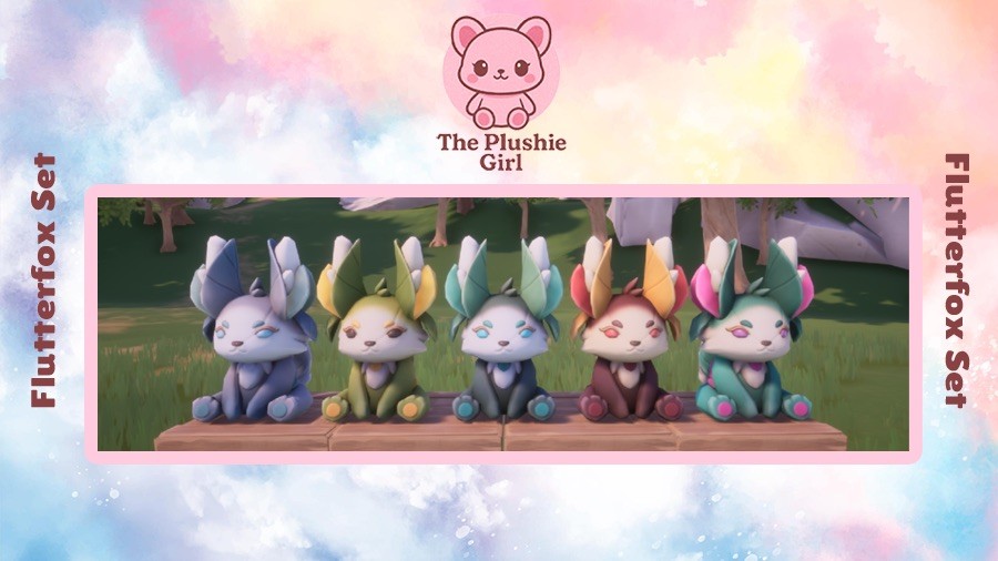 Flutterfox Full Set Plushie Bundle – Palia