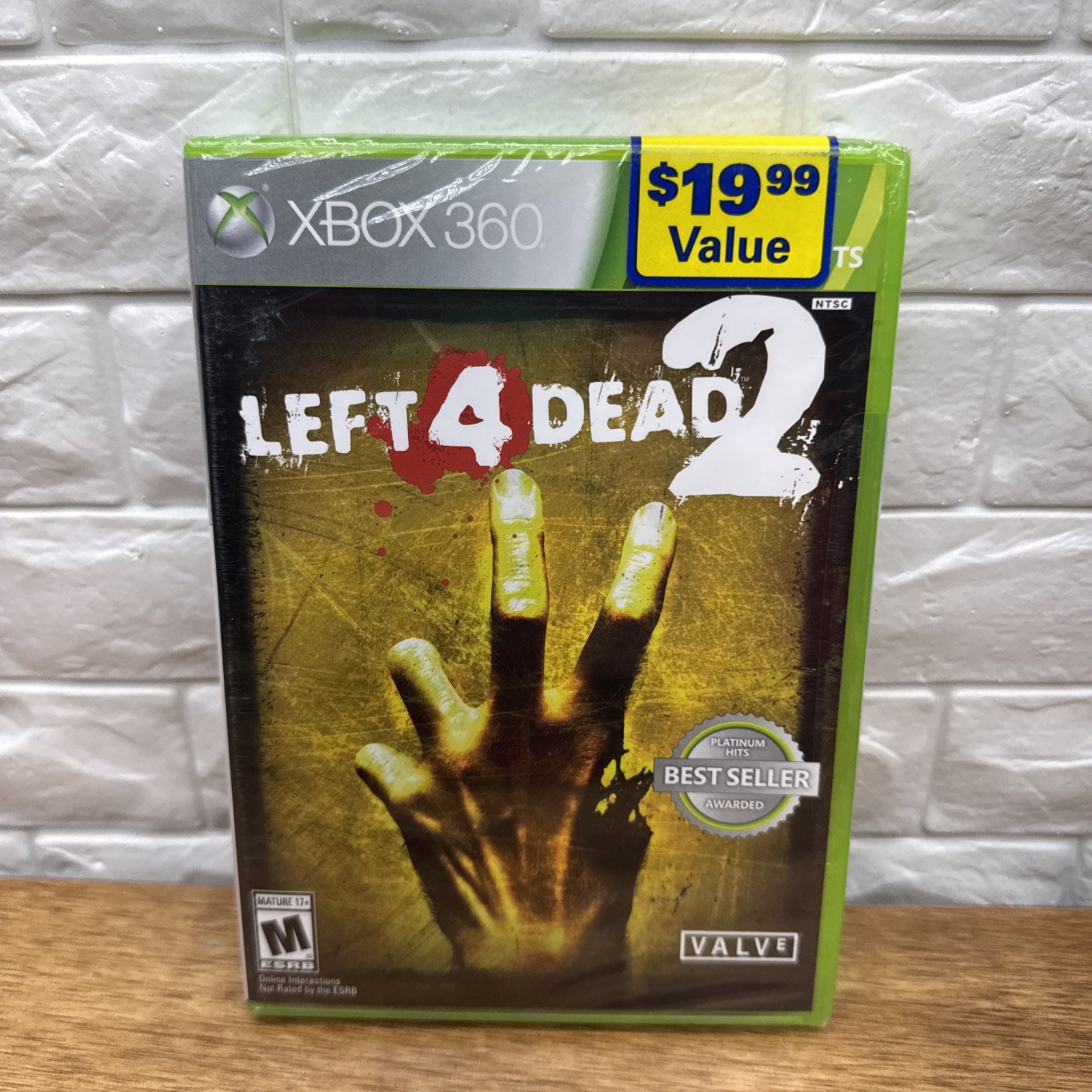 Left 4 Dead 2 (Microsoft Xbox 360, 2009) Brand New Factory Sealed Free S/H