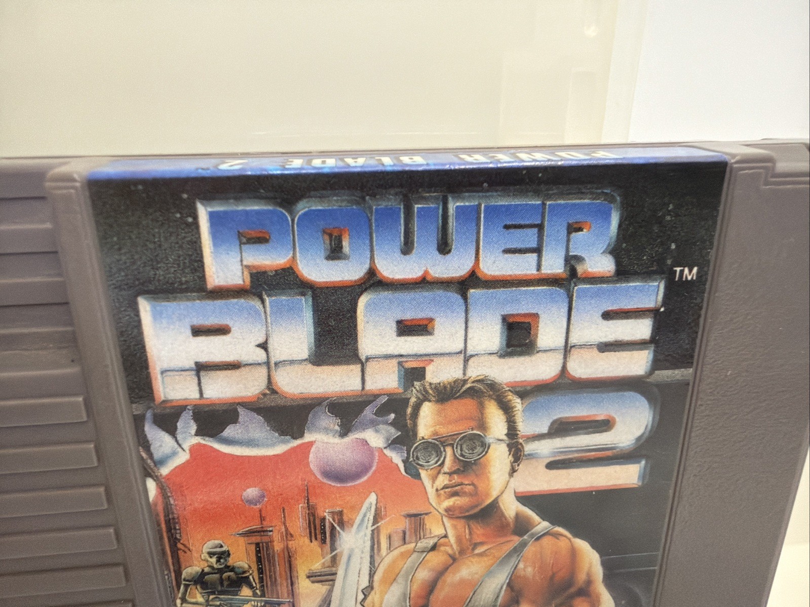 Power Blade 2 Nintendo NES +Collector Case Tested Authentic Ex Cond