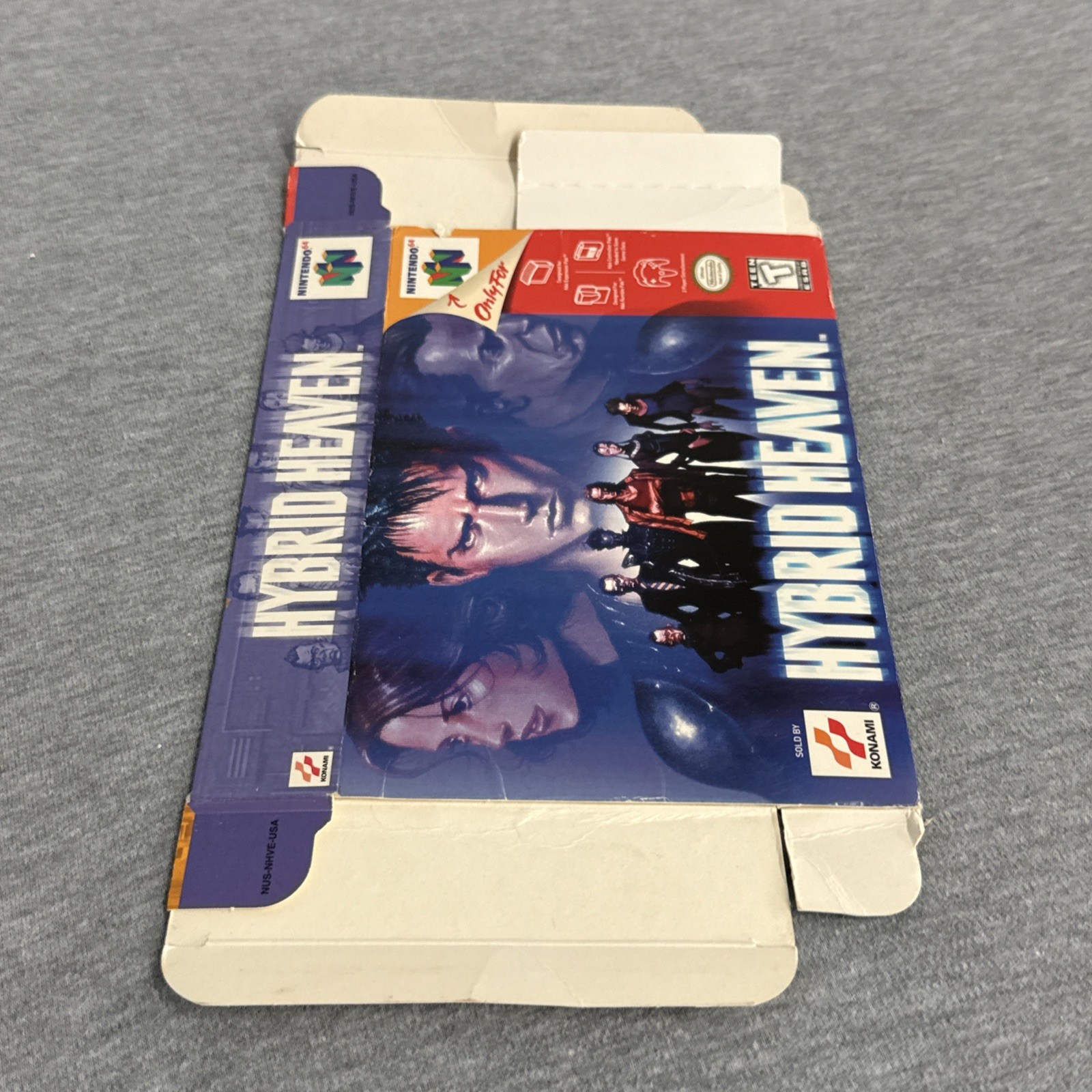 Hybrid Heaven (Nintendo 64, 1999) N64 [Box Only]