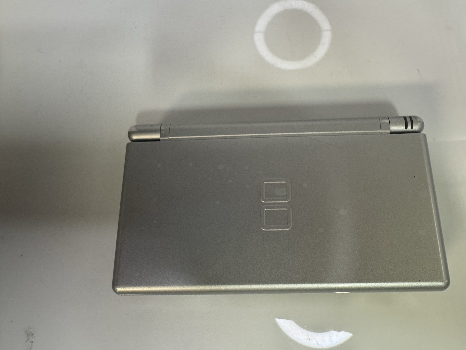 Nintendo DS Lite System Portable Gaming Console – Silver CLEAN