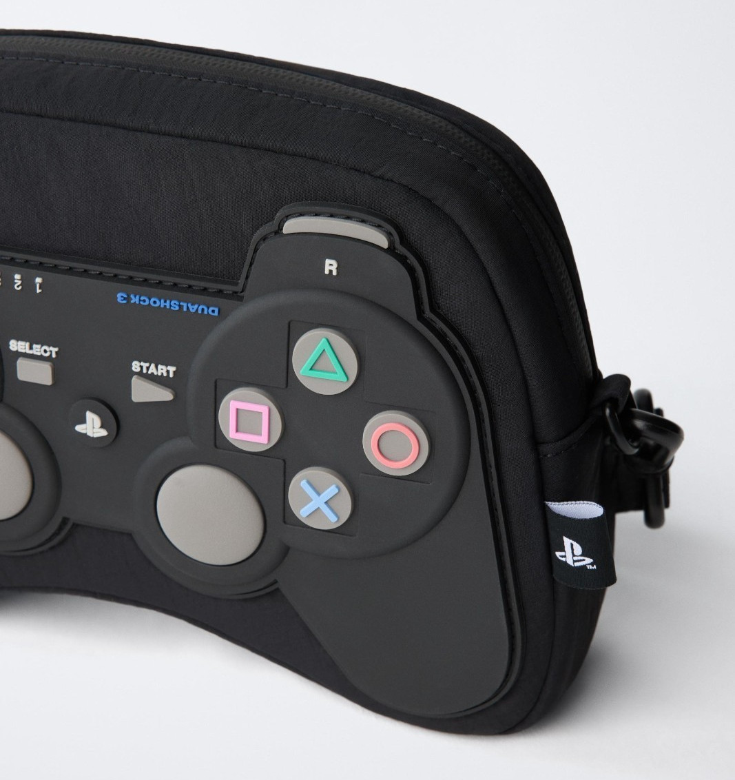 ZARA Sony PlayStation Controller Style Crossbody Bag NEW 2026 JAPAN 12 x 21 x 6