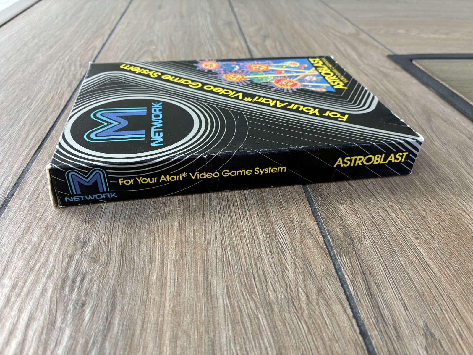 Astroblast (M-Network) for Atari 2600 Video Game CIB Tested +FAST SHIPPING!