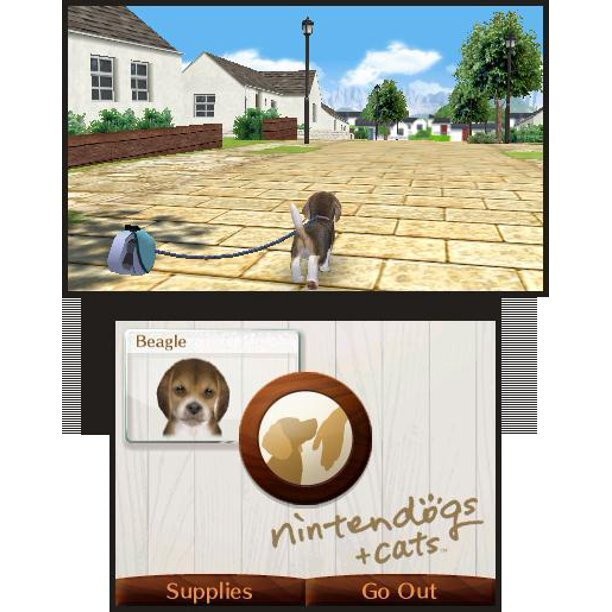 Nintendogs + Cats: Golden Retriever & New Friends 3DS New Sealed Game (2011 Pet)