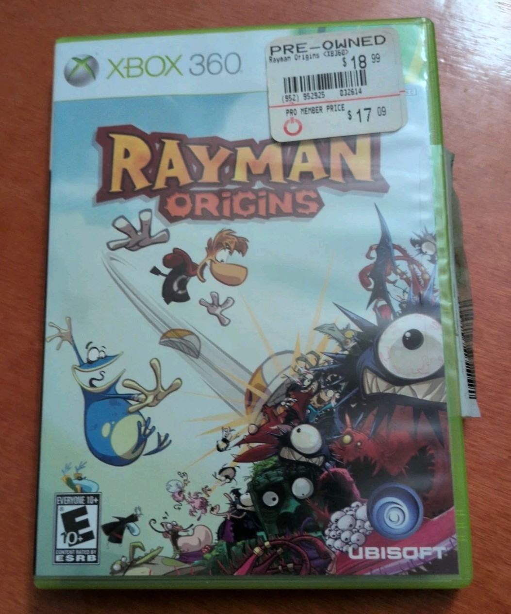 Rayman Origins Microsoft Xbox 360 Ubisoft Entertainment Platformer Everyone 10+