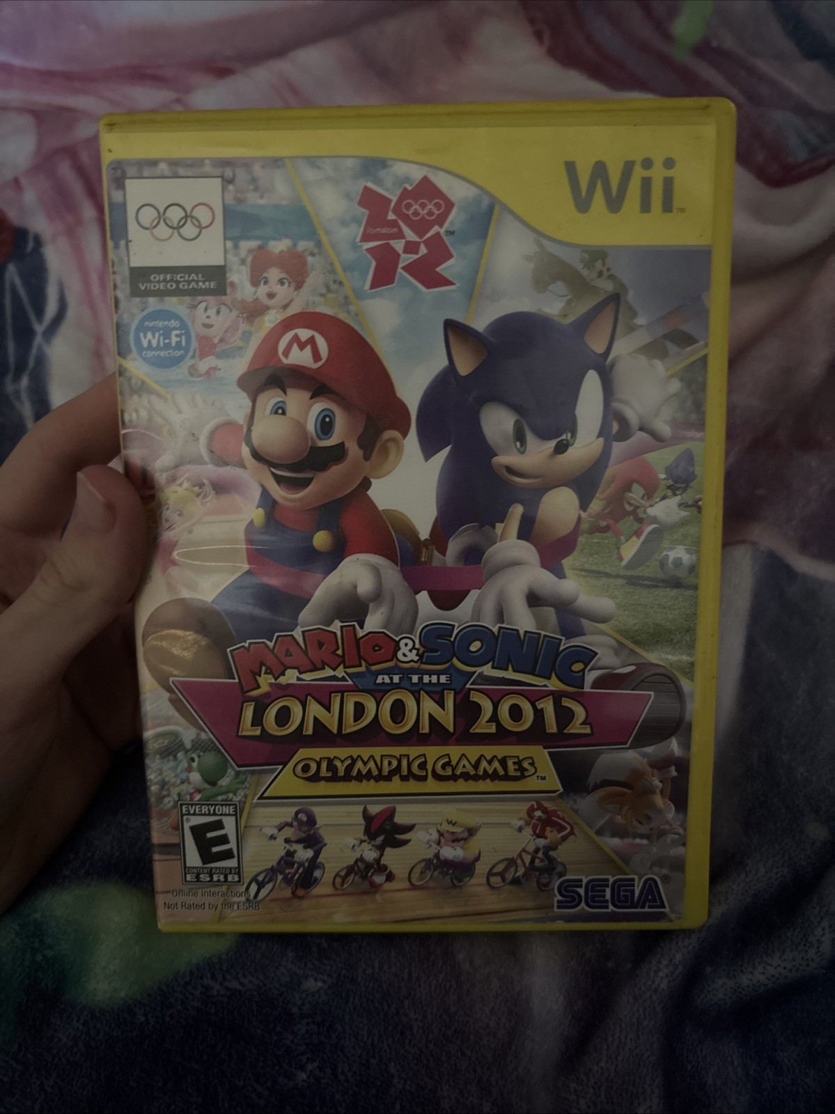 Mario and Sonic at the London 2012 Olympics Games for Nintendo Wii CIB