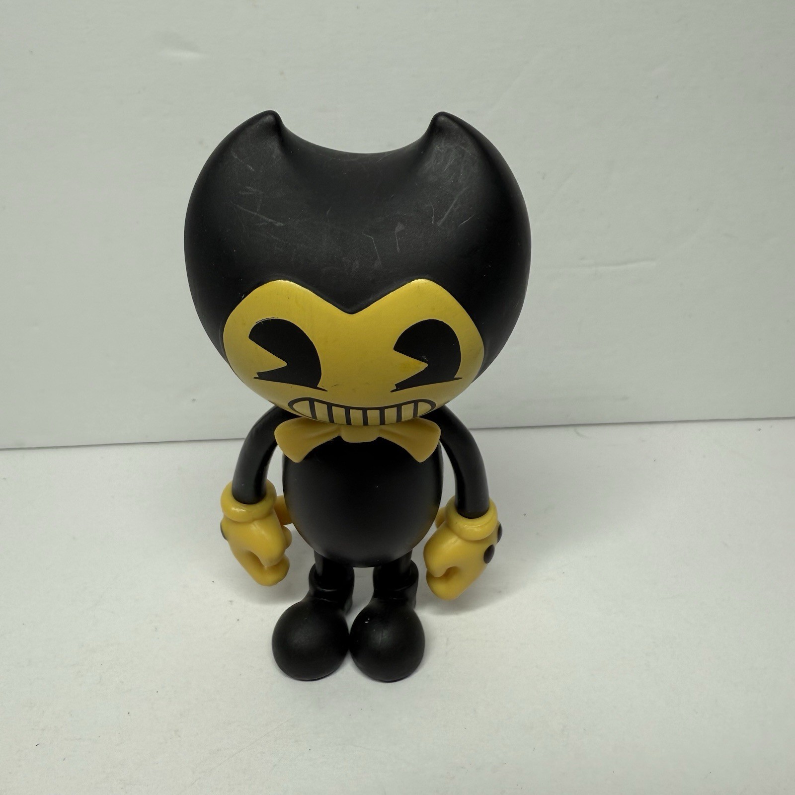 Bendy and The Ink Machine Yellow Bendy Figure The Meatly Games Phatmojo Toys 4”