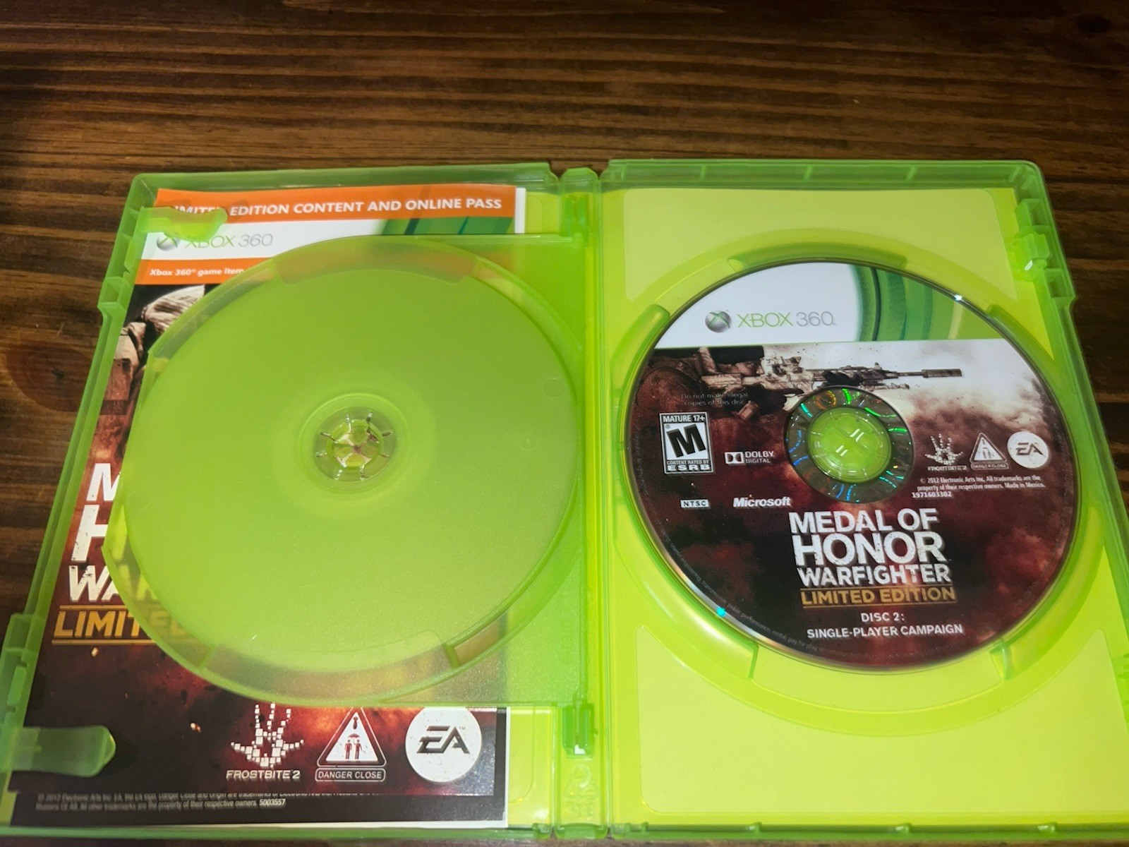 Medal Of Honor Warfighter Limited Edition Xbox 360